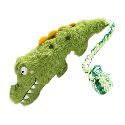 Plüsch Hundespielzeug - Knisterndes Krokodil-förmiges Plüschspielzeug Für Hunde - Weicher Interaktiver Welpen Beißring Für Garten Draußen Drinnen Haus Plüsch Hundespielzeug - Knisterndes Krokodil-förmiges Plüschspielzeug Für Hunde - Weicher Interaktiver Welpen Beißring Für Garten Draußen Drinnen Haus von Hugsweet