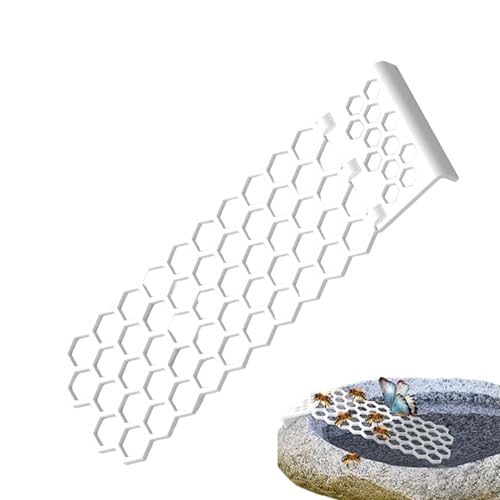 Schwimmende Bienenleiter, Bienentränkerinsel, Bienentrinkstation, schwimmende faltbare Bienen-Bewässerung, Schmetterlings-Wasserstationen für kontinuierliche und sichere Wasserquelle - 18 cm Schwimmende Bienenleiter, Bienentränkerinsel, Bienentrinkstation, schwimmende faltbare Bienen-Bewässerung, Schmetterlings-Wasserstationen für kontinuierliche und sichere Wasserquelle - 18 cm von Hugsweet