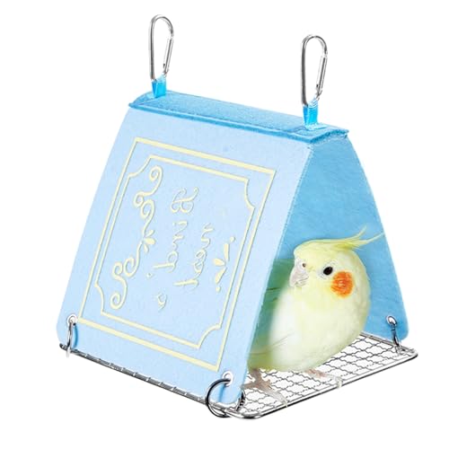 Vogelbett | Sommer Vogelbett Sitzplatz Hütte,Schlafnest Käfigzubehör Für Ara Wellensittich Nymphensittich Kanarienvogel Unzertrennlicher Vogelbett | Sommer Vogelbett Sitzplatz Hütte,Schlafnest Käfigzubehör Für Ara Wellensittich Nymphensittich Kanarienvogel Unzertrennlicher von Hugsweet