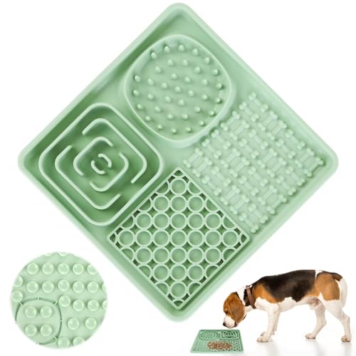 Leckmatte Hund mit Superstarker Saugkraft, Schleckmatte für Hund BPA-frei, Hunde Schleckmatte für Linderung von Hundeangst, Schleckmatte für Hunde und Katze, Hundeleckermatte für Baden, Trainieren Leckmatte Hund mit Superstarker Saugkraft, Schleckmatte für Hund BPA-frei, Hunde Schleckmatte für Linderung von Hundeangst, Schleckmatte für Hunde und Katze, Hundeleckermatte für Baden, Trainieren von Hugwait