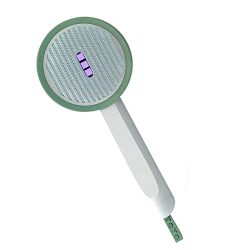 Huhebne Tier Haar Entferner Kamm BüRste UV Licht Haustier Pflege BüRste Zur Schwimmenden Haar Massage Hunde Pflege Haustier Bedarf Silber-Weiß Huhebne Tier Haar Entferner Kamm BüRste UV Licht Haustier Pflege BüRste Zur Schwimmenden Haar Massage Hunde Pflege Haustier Bedarf Silber-Weiß von Huhebne
