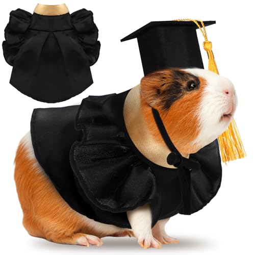 Huhumy Meerschweinchen-Kleidung, Mini-Junggesellenhüte und -Kleidung, niedliches Meerschweinchen-Kostüm, Haustier-Abschlussfeier, Glückwunschdekoration, Kleintier-Urlaub, Party-Kostüm, Huhumy Meerschweinchen-Kleidung, Mini-Junggesellenhüte und -Kleidung, niedliches Meerschweinchen-Kostüm, Haustier-Abschlussfeier, Glückwunschdekoration, Kleintier-Urlaub, Party-Kostüm, von Huhumy