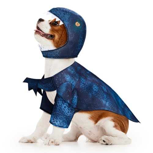 Huhumy Velociraptor Hundekostüm, Dinosaurier-Hundekostüm, Halloween-Dino-Haustierkleidung für Haustiere, Katzen, Halloween, Party, Cosplay, Events, Foto-Requisiten, Größe M Huhumy Velociraptor Hundekostüm, Dinosaurier-Hundekostüm, Halloween-Dino-Haustierkleidung für Haustiere, Katzen, Halloween, Party, Cosplay, Events, Foto-Requisiten, Größe M von Huhumy