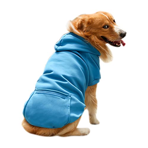 Huicai Hund Kapuzenpullover Sweatshirts Winter Mantel Warm Hund Pullover Haustier Kleidung Für Klein Mittel Groß Hunde von Huicai
