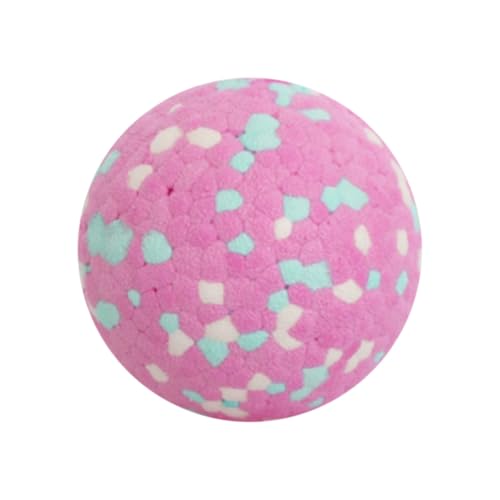 Huimpet Hundebälle – E-TPU Tennisballspielzeug, Hundespielzeug für aggressive Kauer, Wasserspielzeug, Apportierball für große, mittelgroße und kleine Hunde und Welpen (Rosa) von Huimpet