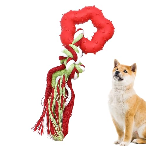 Hujinkan Hundeseilspielzeug,Mundpflege-Kauseil für Hunde - Weiches Welpenspielzeug, zahnendes Kauspielzeug für Haustiere, Mundgesundheit, energieverbrauchend von Hujinkan