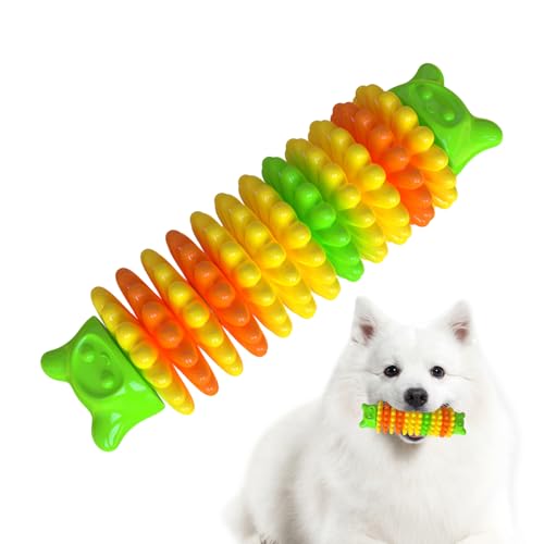 Hujinkan Kauspielzeug für Hunde - Kauspielzeug in Raupenform, bissfest, sicher, langsames Fressen | Flexibles, süßes Haustierspielzeug, Hundezubehör für kleine, mittelgroße und große Hunde von Hujinkan