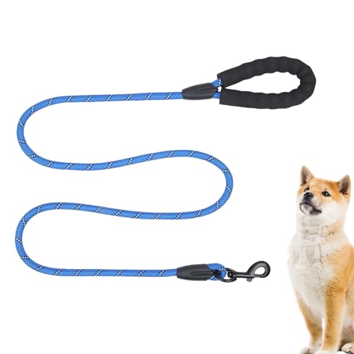 Hundetrainingsleine, strapazierfähige Hundeleine aus Seil,Verstellbare, sichere Hundeleine für Hundetraining | Strapazierfähiges Zugseil, reflektierend, 12,7 cm, einfach zu verwenden Hujinkan von Hujinkan