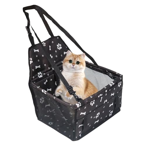 Humdcdy Katzen-Autositz – Wasserdichter tragbarer Hundeautositz | Haustier-Booster für Camping, Roadtrip, Stadtfahrten, tägliches Pendeln, , Park, Familienausflüge, Sommer, Outdoor-Abenteuer von Humdcdy