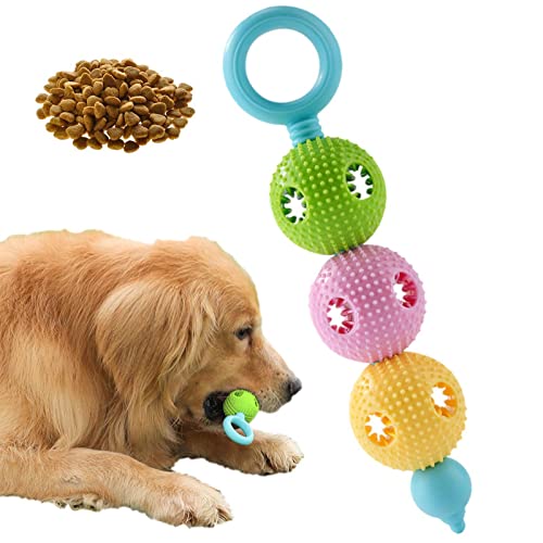 Humdcdy Kauspielzeug für Hunde, Kürbis, Molaren, saubere Zähne, Gummispielzeug | Zahnendes Kauspielzeug für Welpen gegen Langeweile | Robustes Hundespielzeug zur Zahnreinigung und Zahnfleischmassage von Humdcdy
