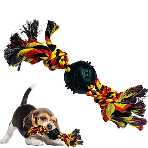 Humdcdy Kauspielzeug für Hunde | Interaktives Hundespielzeug aus Seil,Schützendes Welpenspielzeug, weiches Beißspielzeug, sicheres Haustierspielzeug für Training, Haustiere, Mundgesundheit von Humdcdy