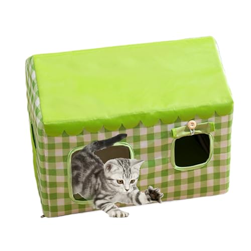 Humdcdy Kühlung für Hundehütte, Sommerunterschlupf für Katzen, geschlossener Unterschlupf für Haustierbedarf, Innen- und Außenbereich, Garten, Rasen, Hinterhof, Terrasse, Balkon, alle Jahreszeiten von Humdcdy
