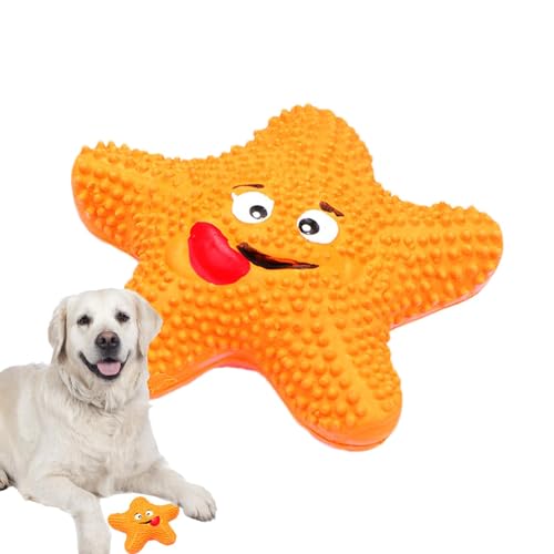 Humdcdy Quietschendes Kauspielzeug für Hunde, Beißspielzeug für Welpen - Quietschendes Beißringspielzeug für Hunde | Bissfestes, lustiges Kauspielzeug für Welpen, geeignet für kleine, mittelgroße und von Humdcdy
