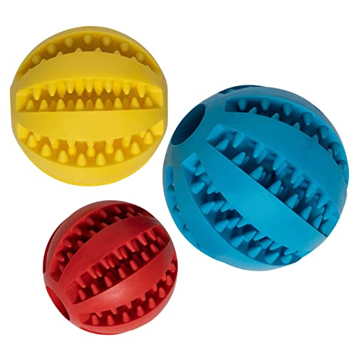 HumersVital Dental-Ball 3er Set - Hunde Kau Bälle, Hundespielzeug, Verschiedene Größen von HumersVital Direkt vom Tiernahrungsexperten