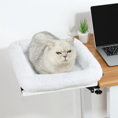 Katzen-Schreibtischbett - Das ideale Katzenbett für Ihren Schreibtisch, Katzenhängematte, 90° faltbar, platzsparendes Design für Katzen zum Ausruhen – schafft den perfekten gemütlichen Ruheplatz für Katzen-Schreibtischbett - Das ideale Katzenbett für Ihren Schreibtisch, Katzenhängematte, 90° faltbar, platzsparendes Design für Katzen zum Ausruhen – schafft den perfekten gemütlichen Ruheplatz für von HumiColect