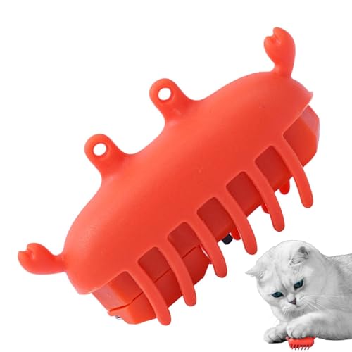 Humkopnl Haustier-Krabbenspielzeug | Interaktives Kauspielzeug für Katzen | Plüsch-Kauspielzeug für Hunde, interaktives Welpenspielzeug, interaktives Welpen-Kauspielzeug für Energieverbrauch, Humkopnl Haustier-Krabbenspielzeug | Interaktives Kauspielzeug für Katzen | Plüsch-Kauspielzeug für Hunde, interaktives Welpenspielzeug, interaktives Welpen-Kauspielzeug für Energieverbrauch, von Humkopnl