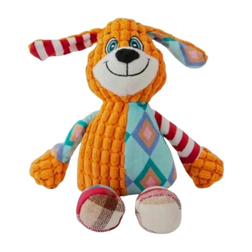 Humkopnl Quietschendes Hundespielzeug aus Plüsch, für kleine Hunde, interaktives Welpenspielzeug für kleine, mittelgroße und große Hunde Humkopnl Quietschendes Hundespielzeug aus Plüsch, für kleine Hunde, interaktives Welpenspielzeug für kleine, mittelgroße und große Hunde von Humkopnl