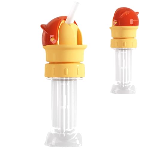 Humkopnl Wasserflaschenadapter, Silikon-Flaschenverschluss, Ausgießer für die meisten Standard-Flaschen, schützt den Mund von Kindern von Humkopnl
