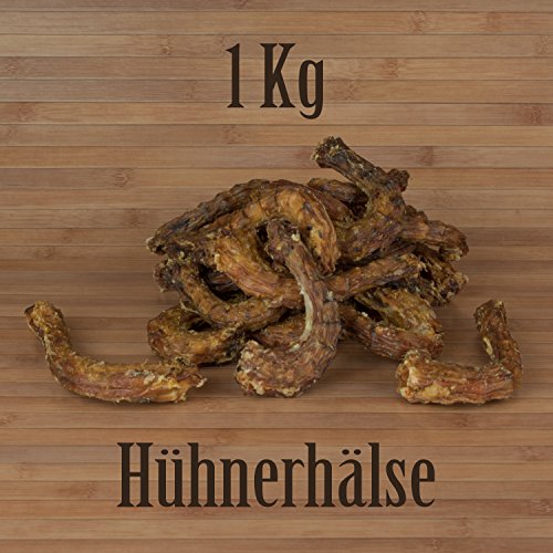 Hunde Design Hähnchenhälse 1Kg Hühnerhälse wie Hühnerfüsse o. Putenhälse Kausnack von Hunde Design