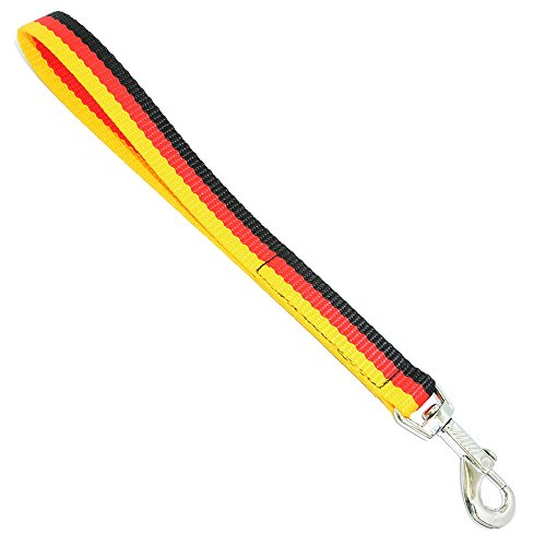 Hunde Design Kurzführer Deutschland Flagge 20mm Hunde Design Kurzführer Deutschland Flagge 20mm von Hunde Design