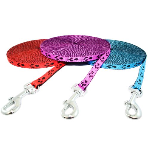 Hunde Design Mini Schleppleine mit Pfoten Blau/Schwarz 7,5m Hunde Design Mini Schleppleine mit Pfoten Blau/Schwarz 7,5m von Hunde Design