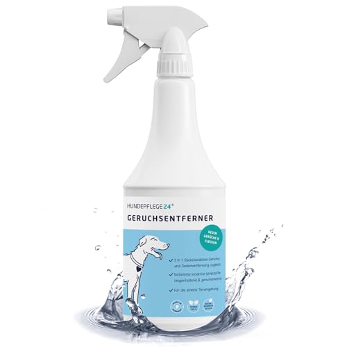 Hundepflege24 Geruchsentferner & Fleckenentferner Spray 1l - Extrem Starke Wirkung Bei Hunde & Katzen Urin, KOT, Erbrochenes, Schweiß Geruch, Speichel - Natürlicher Geruchsneutralisierer & Reiniger Hundepflege24 Geruchsentferner & Fleckenentferner Spray 1l - Extrem Starke Wirkung Bei Hunde & Katzen Urin, KOT, Erbrochenes, Schweiß Geruch, Speichel - Natürlicher Geruchsneutralisierer & Reiniger von Hundepflege24