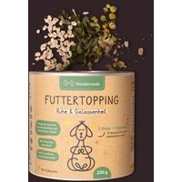 Hunderunde Futtertopping - Ruhe & Gelassenheit - Beruhigung für Hunde, Stressreduktion, Natürliche Kräuter, vegan von Hunderunde