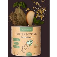 Hunderunde Futtertopping - Zahn & Maul - Frischer Atem, Natürliche Zahnpflege, Gesunde Kräuter, vegan von Hunderunde