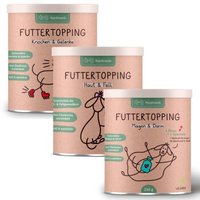 Hunderunde Vitalitäts-Set für Hunde: Haut & Fell, Magen & Darm, Knochen & Gelenke Hunderunde Vitalitäts-Set für Hunde: Haut & Fell, Magen & Darm, Knochen & Gelenke von Hunderunde