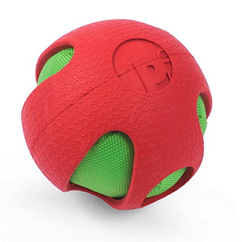 toyz Petface Crinkle Ball Hundespielzeug, 10 cm von Hundeshop mit Herz