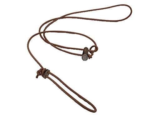 Lautlose Jagdleine Flüsterleine Retrieverleine aus Rundleder 5mm x ca. 350cm Natur Lautlose Jagdleine Flüsterleine Retrieverleine aus Rundleder 5mm x ca. 350cm Natur von Hundewelt-Pfalz