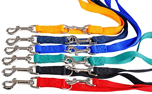 verstellbare Führleine, Hundeleine aus Nylon, 1,80 m, 3-Fach verstellbar, schwarz 20 mm verstellbare Führleine, Hundeleine aus Nylon, 1,80 m, 3-Fach verstellbar, schwarz 20 mm von Hundezubehör FreWe
