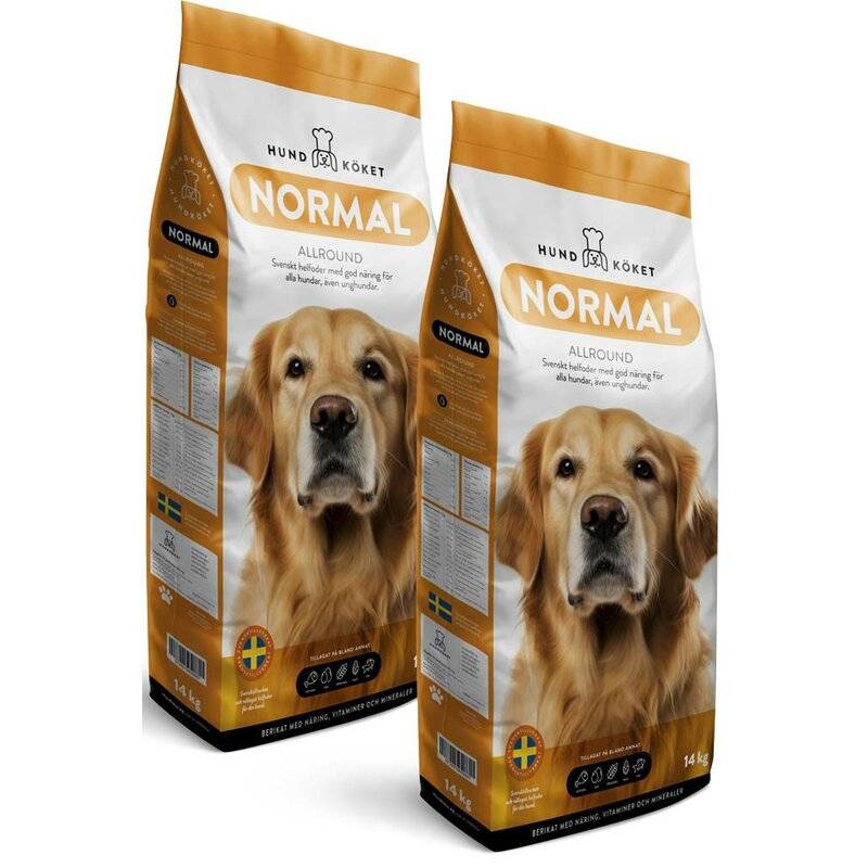 Hundköket Normal - 2x14 kg (3,68 € pro 1 kg) von Hundköket