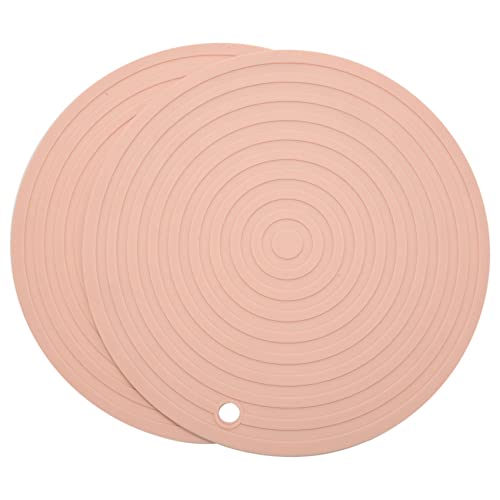 Hundnsney Tier Futter Matte für Hund und Katze Tischset 2 StüCk, Matte Zur Verhinderung Von Futter und Wasser üBerlauf, Geeignet für Mittleres Haustier Rosa Hundnsney Tier Futter Matte für Hund und Katze Tischset 2 StüCk, Matte Zur Verhinderung Von Futter und Wasser üBerlauf, Geeignet für Mittleres Haustier Rosa von Hundnsney