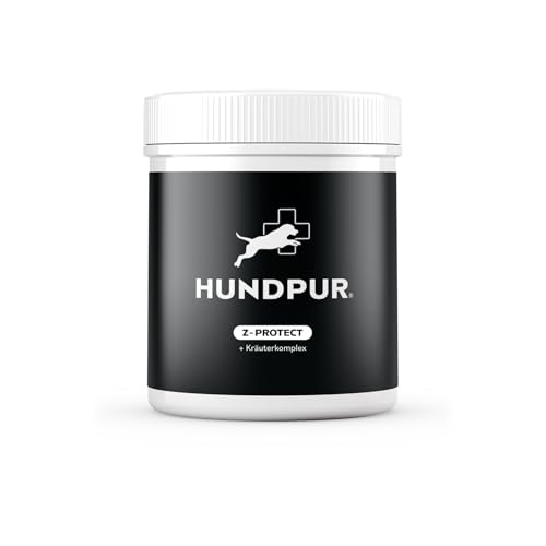 Hundpur Z-Protect 300 g - Pellets für Hunde - Sorgenfreie Abenteuer in der Natur - Mit Schwarzkümmelöl & Zistrose - Natürliche Formel - Made in Germany von Hundpur