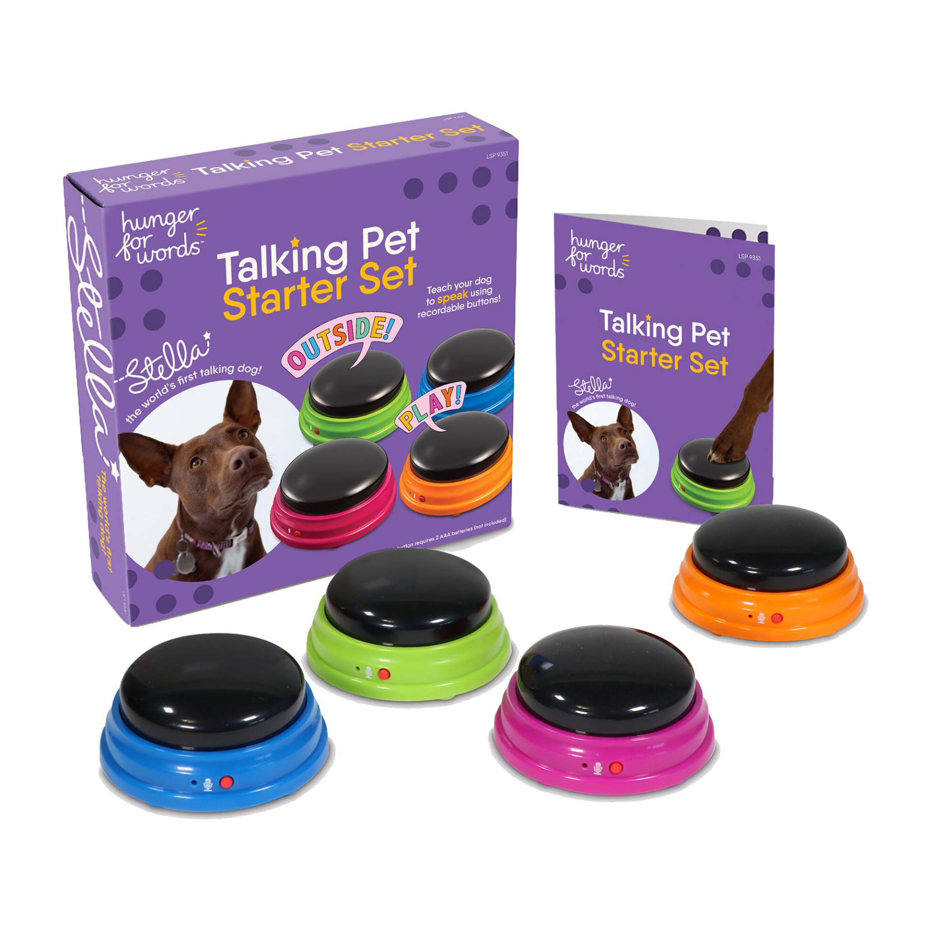 Hunger for Words Talking Pet Starter Set von Hunger for Words