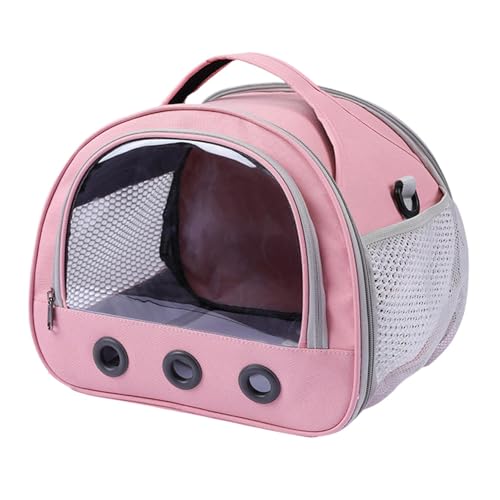 HunicandIU Hamster -Trägertasche, nträger,Tragbare Tasche für kleines Tier | Multifunktionales Guinea -Träger, transparente Fensterhandtaschen für Guinea, von HunicandIU