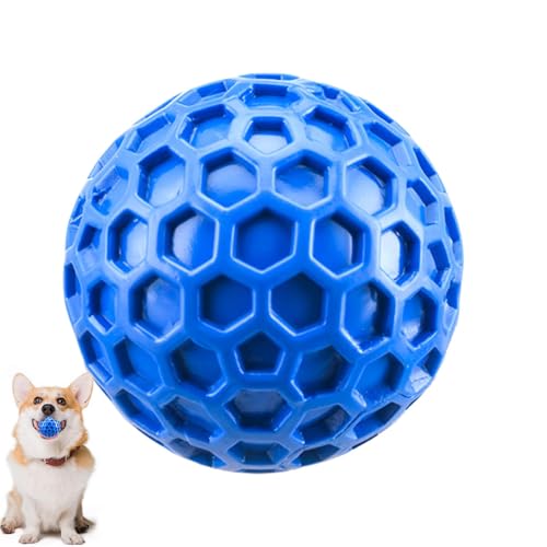 HunicandIU Quietschende Spielsachen für Hunde, Hundezähne Reinigung Spielzeug - Kreatives Haustier Welpe Harter Teether Ball | Lustige interaktive Haustierpupfkauspielzeug für kleine, mittlere große HunicandIU Quietschende Spielsachen für Hunde, Hundezähne Reinigung Spielzeug - Kreatives Haustier Welpe Harter Teether Ball | Lustige interaktive Haustierpupfkauspielzeug für kleine, mittlere große von HunicandIU