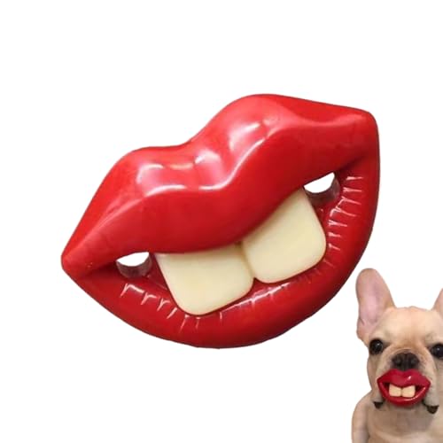 HunicandIU Silikon -Schnuller für Hunde, Hunde Schnuller für kleines Haustier | Lustiger Hund Schnuller rote Lippen Silikon Spielzeug | Weiche Mundgesundheitsklammern für kleine Welpen HunicandIU Silikon -Schnuller für Hunde, Hunde Schnuller für kleines Haustier | Lustiger Hund Schnuller rote Lippen Silikon Spielzeug | Weiche Mundgesundheitsklammern für kleine Welpen von HunicandIU