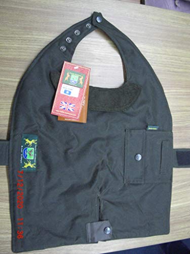 Hunter Outdoor Hundemantel aus gewachster Baumwolle, Größe L, Grün von Hunter Outdoor