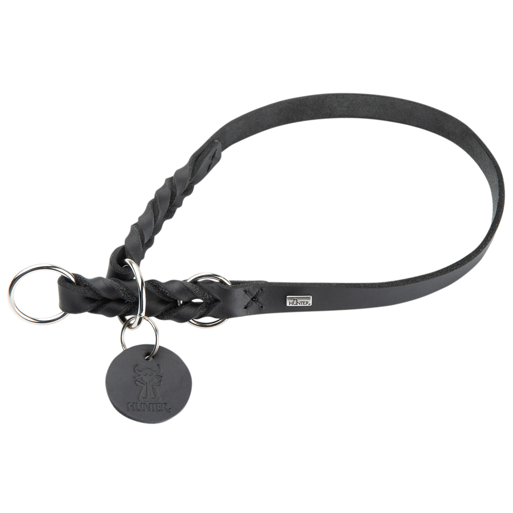 HUNTER Dressur-Halsband Solid Education schwarz, Gr. M-L, Breite: ca. 18 mm, Halsumfang: ca. 45 - 50 cm HUNTER Dressur-Halsband Solid Education schwarz, Gr. M-L, Breite: ca. 18 mm, Halsumfang: ca. 45 - 50 cm von Hunter