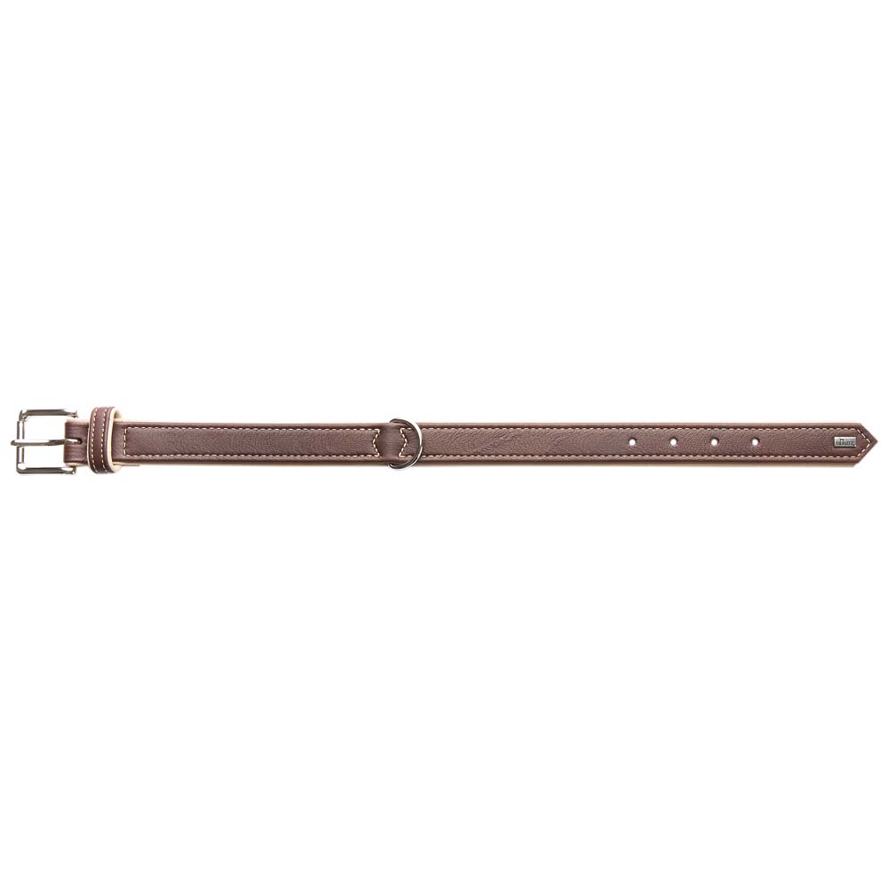 HUNTER Elchleder-Hundehalsband Canadian Elk dunkelbraun/beige, Gr. 30, Breite: ca. 18 mm, Halsweite: ca. 21 - 25 cm HUNTER Elchleder-Hundehalsband Canadian Elk dunkelbraun/beige, Gr. 30, Breite: ca. 18 mm, Halsweite: ca. 21 - 25 cm von Hunter