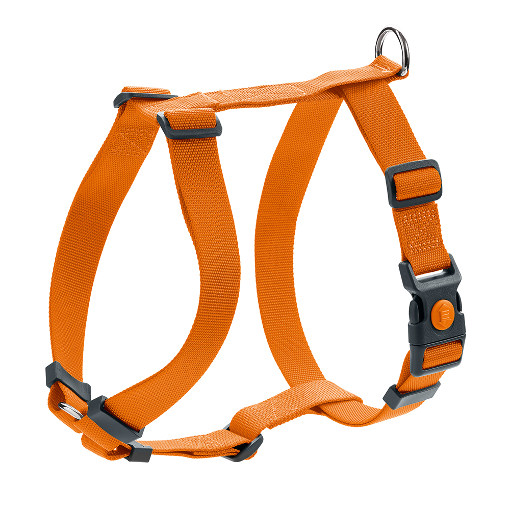 HUNTER Geschirr London Vario Rapid, orange - Größe M: 58-101 cm Bauchumfang von Hunter