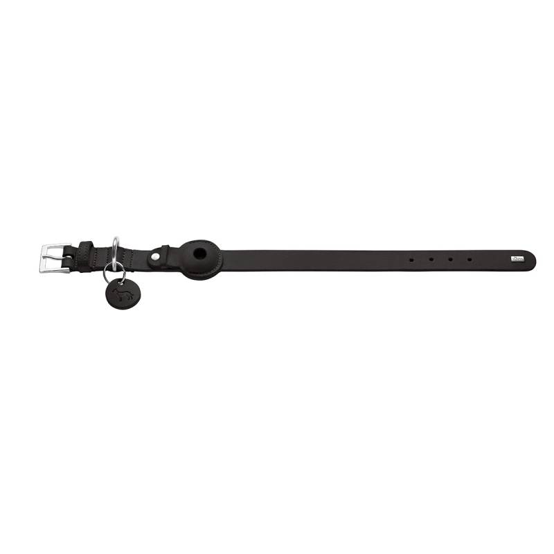 HUNTER Halsband Viborg schwarz AirTag Halter 50/S-M von Hunter