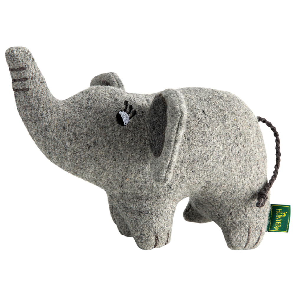 HUNTER Hunde-Plüschspielzeug Eiby Elefant grau, Länge: ca. 22 cm HUNTER Hunde-Plüschspielzeug Eiby Elefant grau, Länge: ca. 22 cm von Hunter
