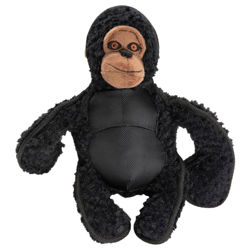 HUNTER Hunde-Plüschspielzeug Tough Kamerun Gorilla schwarz, Breite: ca. 20 cm, Höhe: ca. 28 cm von Hunter