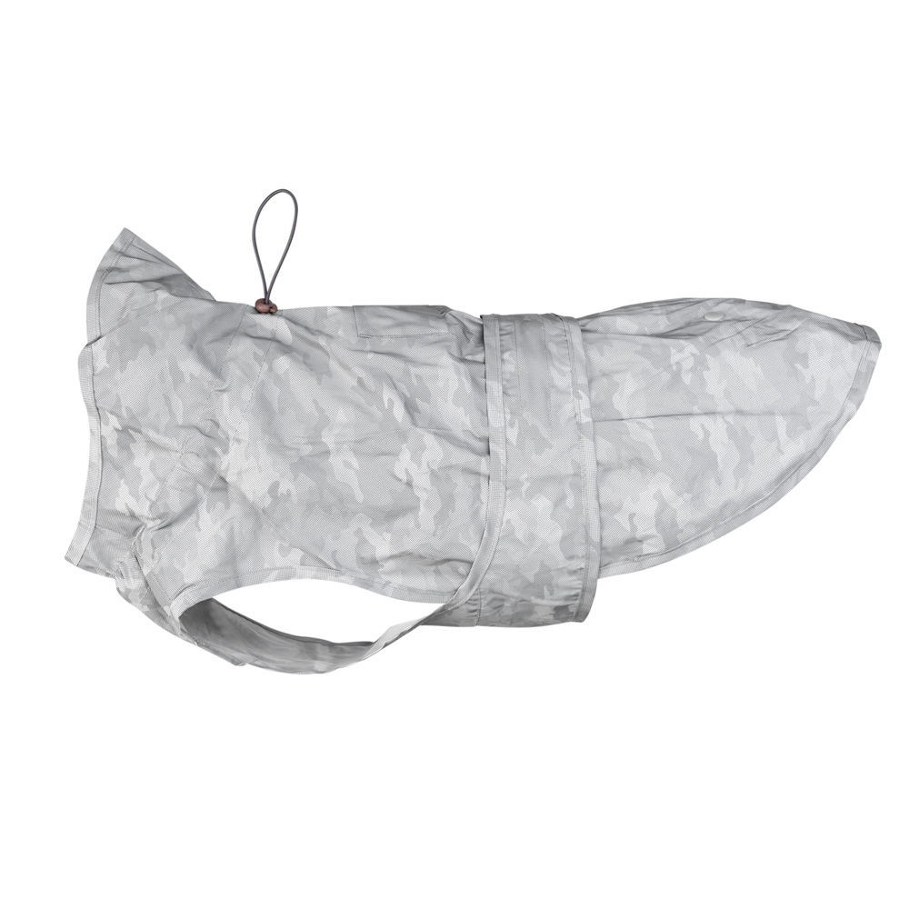 HUNTER Hunde-Regenmantel Huka silber/reflektierend, Gr. 55, Rückenlänge: 55 cm, Bauchumfang: ca. 45 - 73 cm, Halsumfang: ca. 36 - 72 cm HUNTER Hunde-Regenmantel Huka silber/reflektierend, Gr. 55, Rückenlänge: 55 cm, Bauchumfang: ca. 45 - 73 cm, Halsumfang: ca. 36 - 72 cm von Hunter