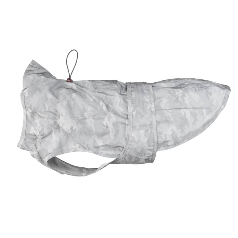 HUNTER Hunde-Regenmantel Huka silber/reflektierend, Gr. 55, Rückenlänge: 55 cm, Bauchumfang: ca. 45 - 73 cm, Halsumfang: ca. 36 - 72 cm HUNTER Hunde-Regenmantel Huka silber/reflektierend, Gr. 55, Rückenlänge: 55 cm, Bauchumfang: ca. 45 - 73 cm, Halsumfang: ca. 36 - 72 cm von Hunter