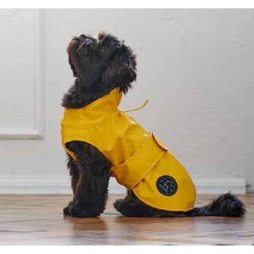 Hunter Hunde-Regenmantel Milford Farbe gelb, Größe 25 von HUNTER