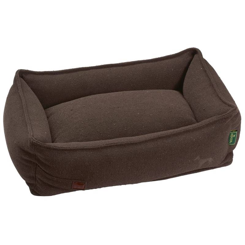 HUNTER Hundebett Belluno braun, Gr. S, Außenmaße: ca. 60 x 40 cm von Hunter